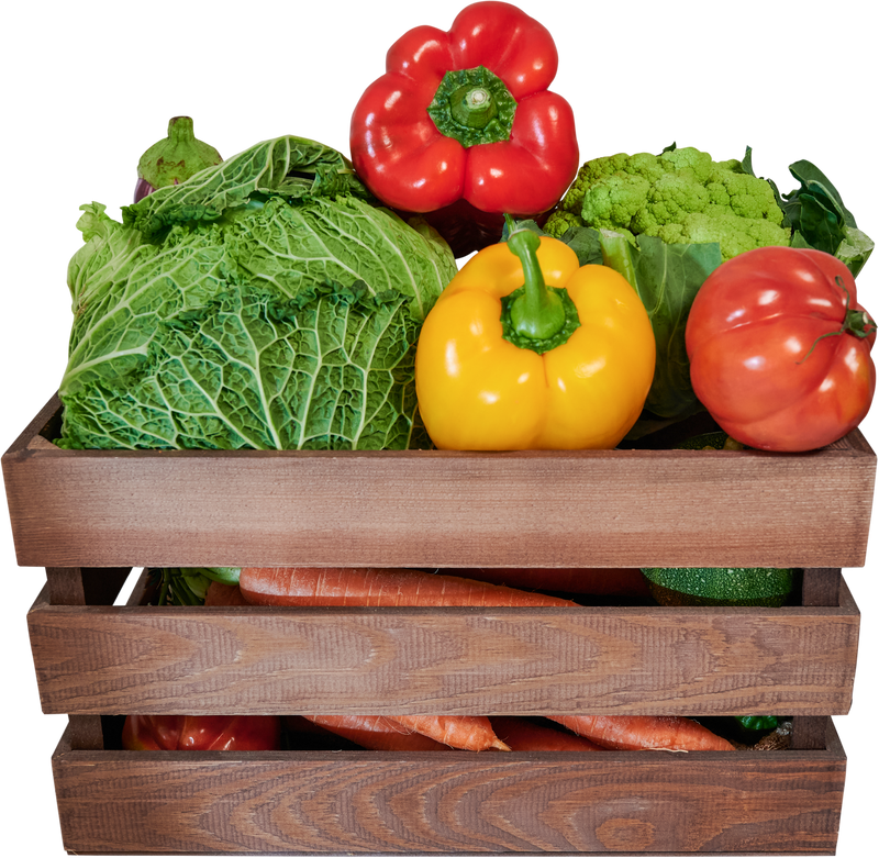 Caja familiar con 30 productos: verduras y frutas frescas a domicilio en Coronel